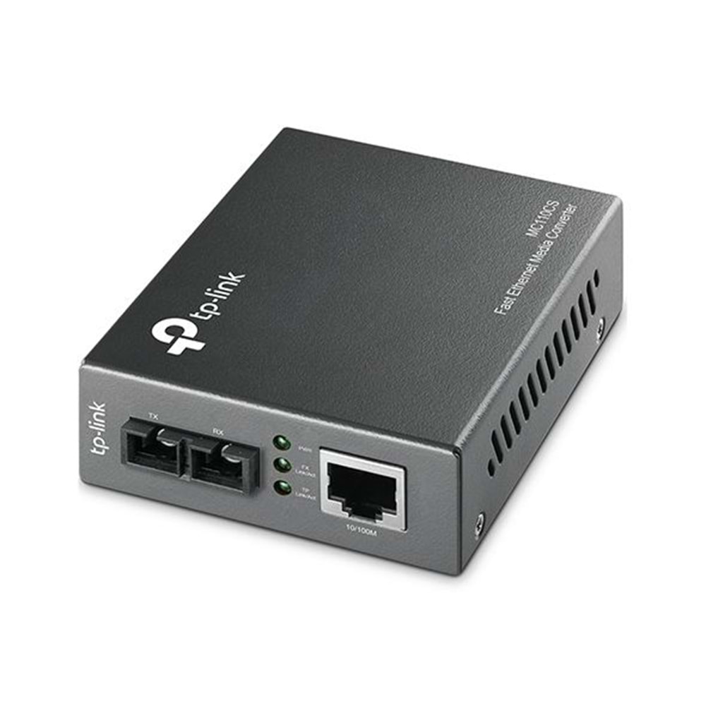 Omada RR MC110CS RJ45=>100 Mbps,S.M Fiber ÇEV,20Km
