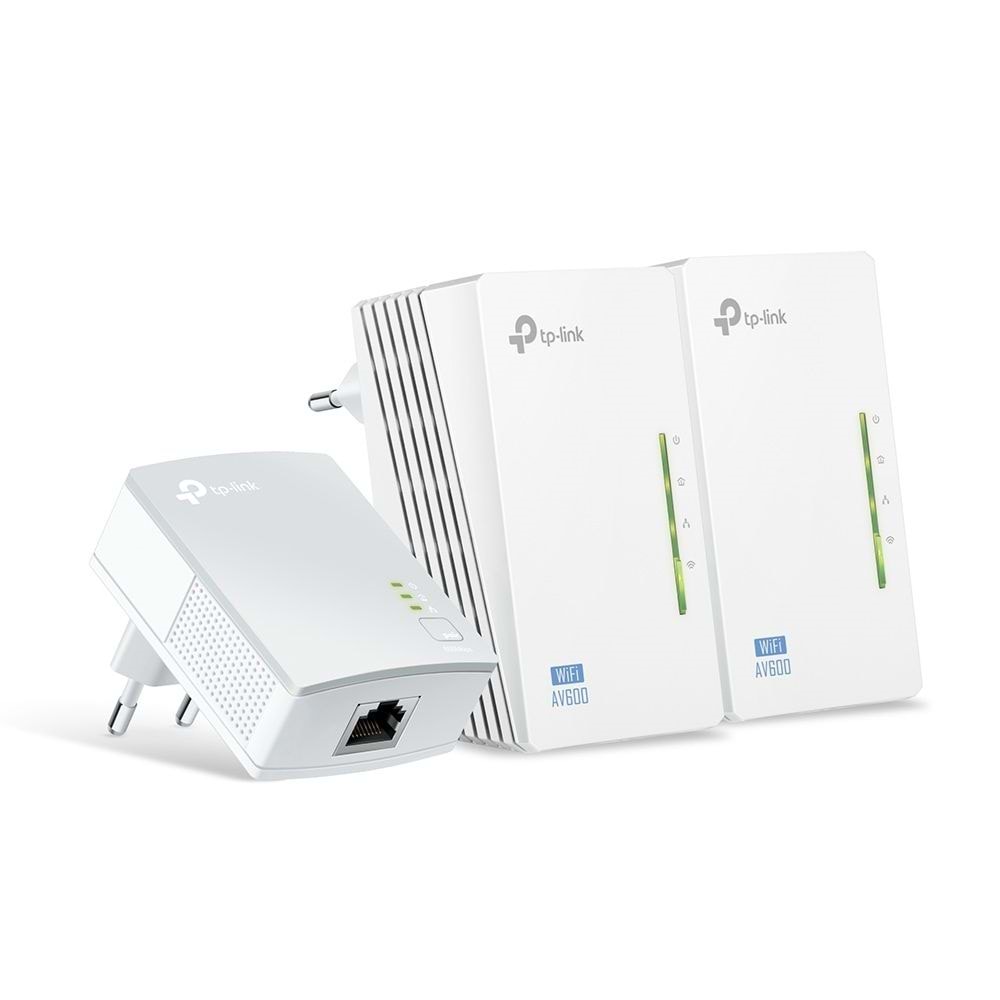 Tp-link TL-WPA4220T AV600 üçlü powerline kit (3yıl üretici garantili)