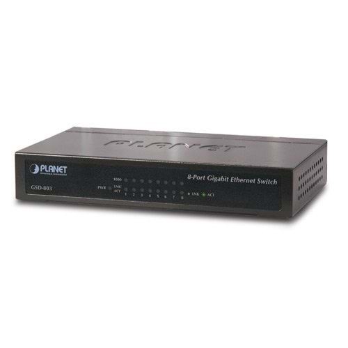 Planet GSD-803 8'li gigabit switch
