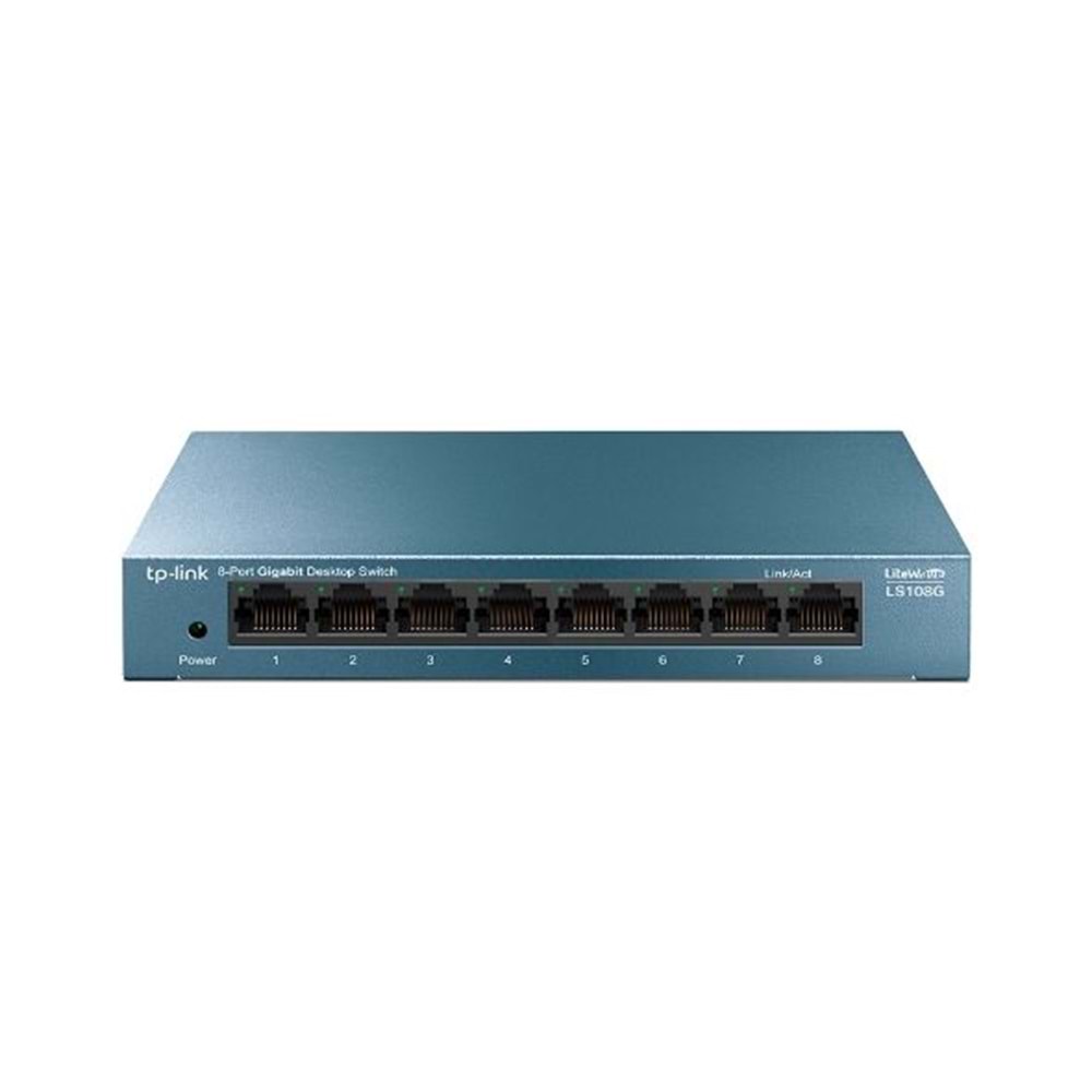 Tp Festa LS108G 8'li Gigabit Metal Switch (3yıl üretici garantili)