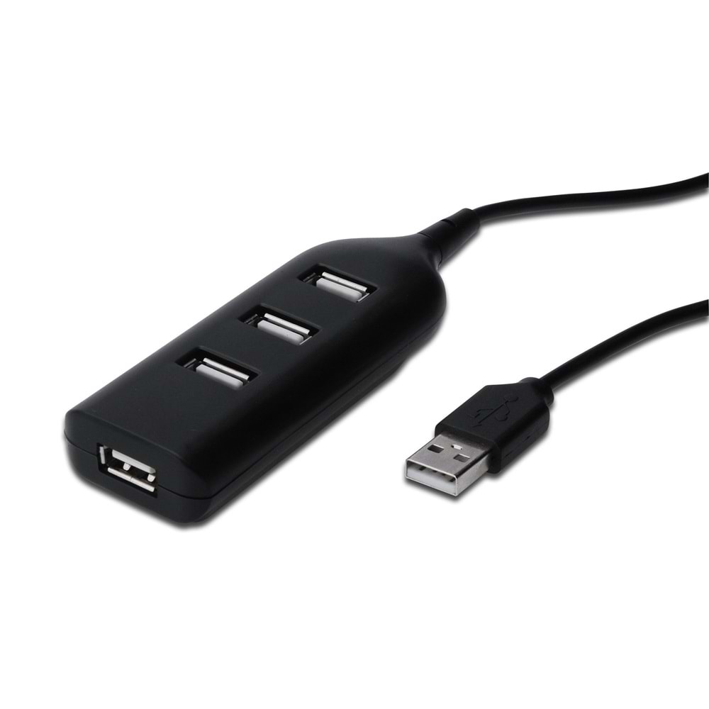 Digitus AB-50001-1 USB2.0 4'lü plastik hub