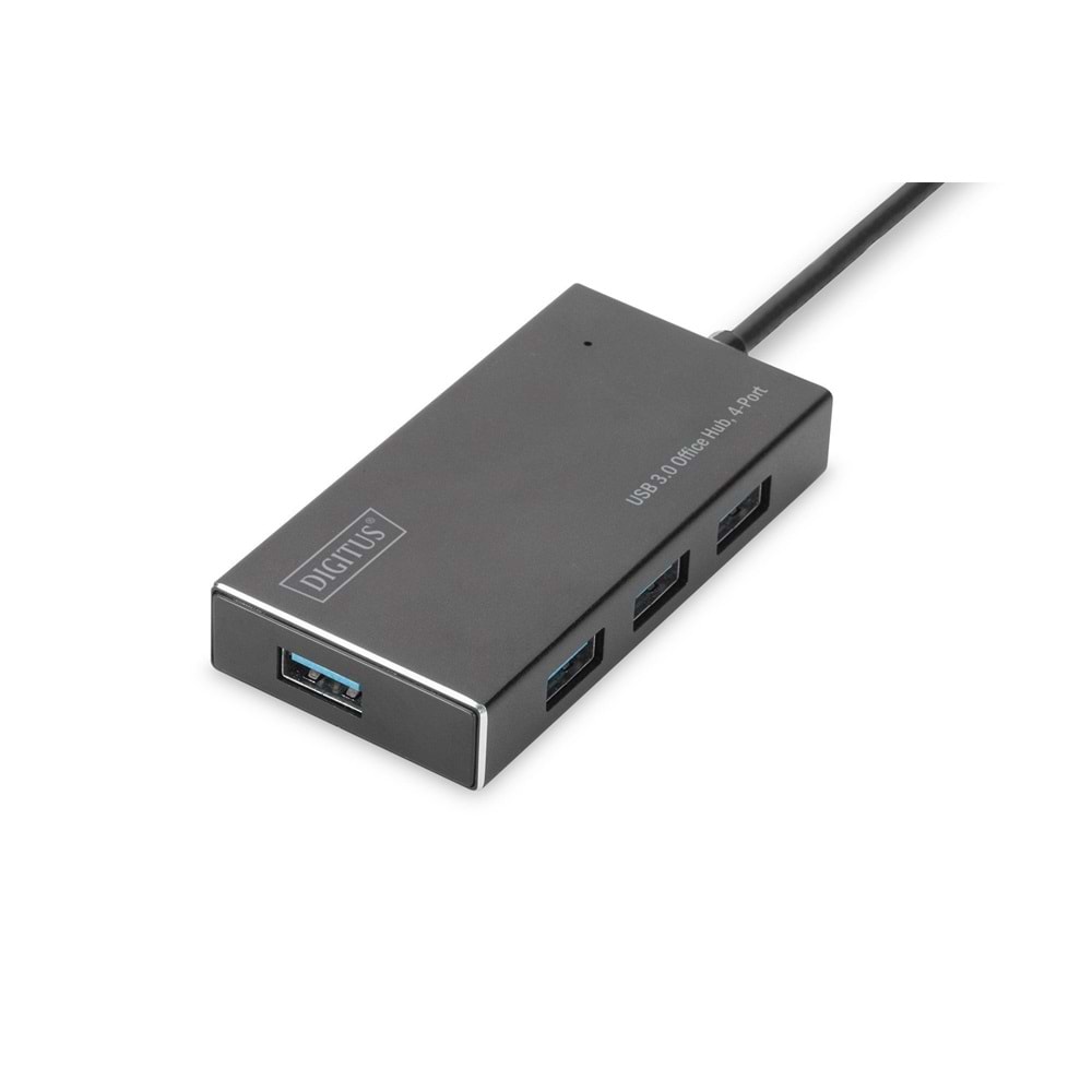 Digitus DA-70240-1 USB3.0 4'lü adaptörlü hub