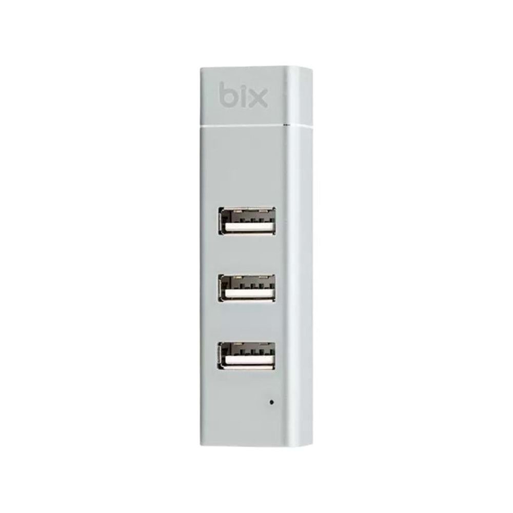Bix BX03HB USB2.0 3'lü Hub+Fast Ethernet lan adaptör