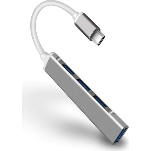 Daytona C-809 Tip-C =>4 USB 3.0 hub,5Gbps,Pc/Mac