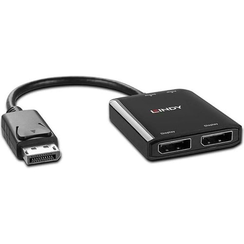 LINDY LIN-38430 2 PORT DISPLAY PORT 1.2.MST HUB