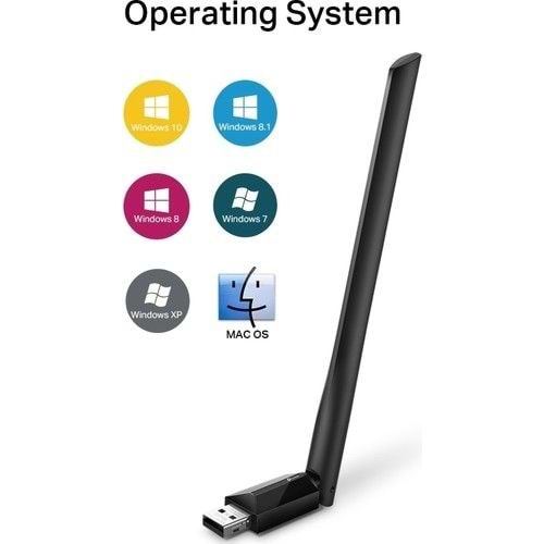 Tp-link Archer T2U PLUS AC 600 H.G wi-fi D.B USB A adaptör, 200Mbps (3yıl üretici garantili)