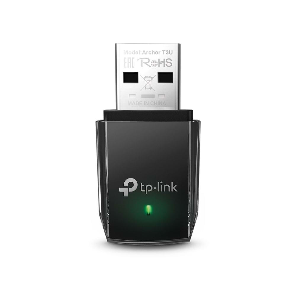 Tp-link Archer T3U AC 1300 Mini wi-fi USB Adaptör 400Mbps (3yıl üretici garantili)