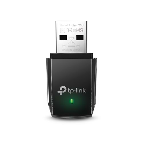 Tp-link Archer T3U AC 1300 Mini wi-fi USB Adaptör 400Mbps (3yıl üretici garantili)