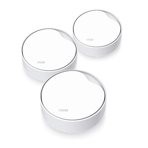 Tp-link Deco X50-PoE(3-pack)AX3000 ev-fi 6 Sistem (3yıl üretici garantili)