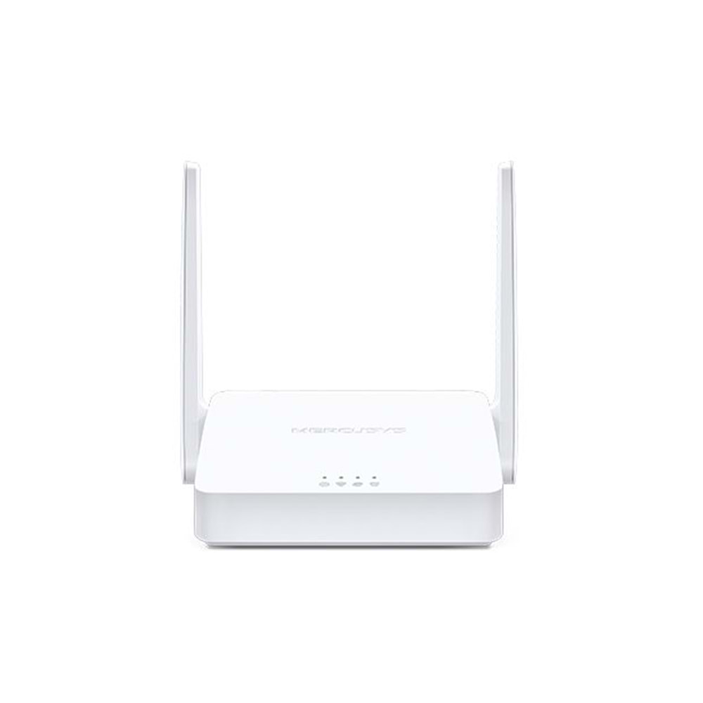 TP Mercusys MW301R N Router,300Mbps,2 Sabit anten (3yıl üretici garantili)