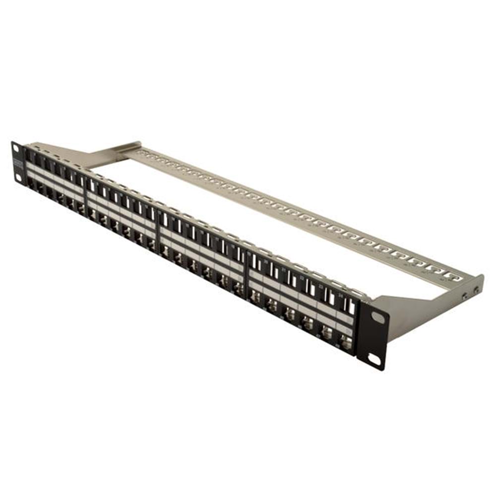 Digitus DN-91424 48'li 1U siyah boş patch panel