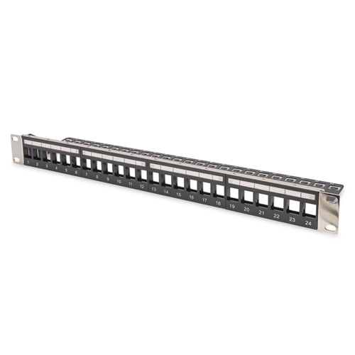 Digitus DN-91411-LF 24'lü 1U siyah boş patch panel