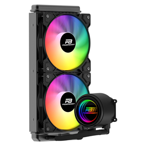 POWERBOOST 240MM CIRCLE 240B PB-LCS-CR240B Rainbow Fanlı AM5-1851p Sıvı Soğutmalı İşlemci Fanı