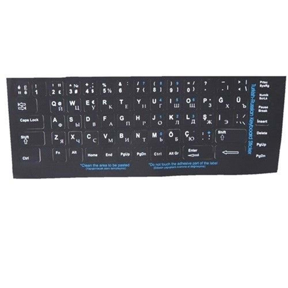 Addison 300169 Notebook Q Rusça siyah klv etiketi