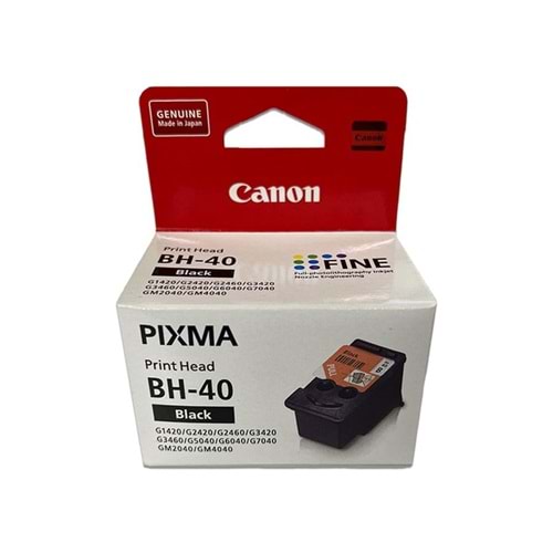Canon BH-40 Siyah Baskı Kafası (QY6-8028) G1420/G2420/G2460/G3420/G3460/G3470/G5040/G6040 /G7040