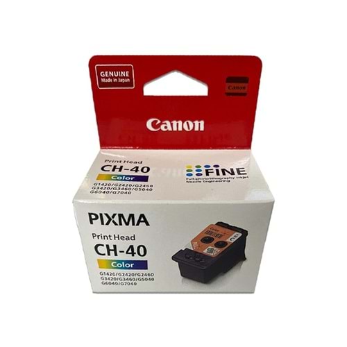Canon CH-40 Renkli Baskı Kafası (QY6-8037) G1420/G2420/G2460/G3420/G3460/G3470/G5040/G6040 /G7040