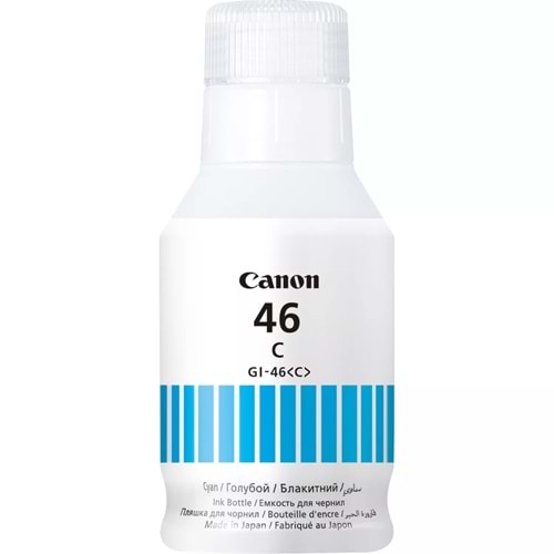 Canon gı-46c Mavi mürekkep kartuşu 4427c001 (Orjinal)