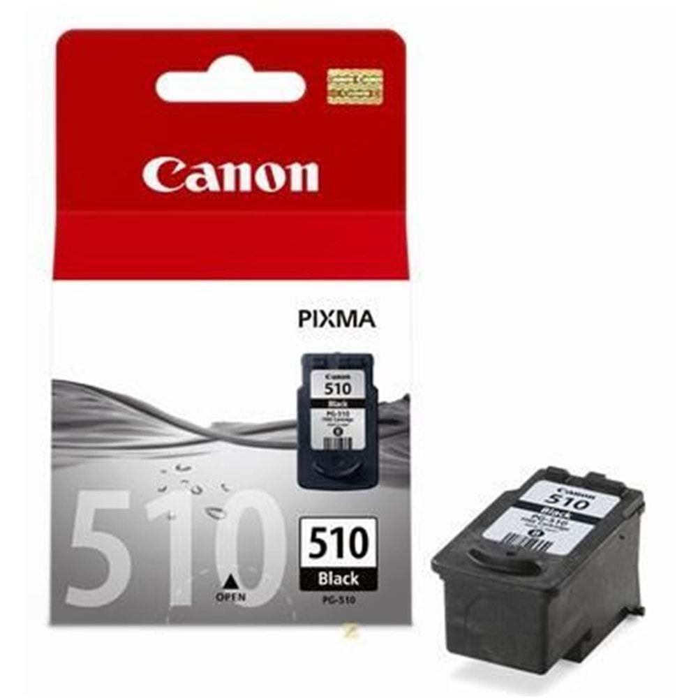 Canon pg-510bk siyah mürekkep kartuş orj.9ml (Orjinal)