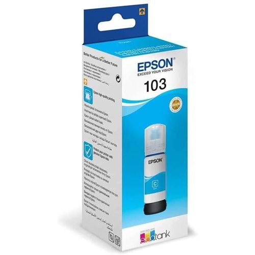 Epson C13T00S24A 103 Ecotank Mavi mürekkep