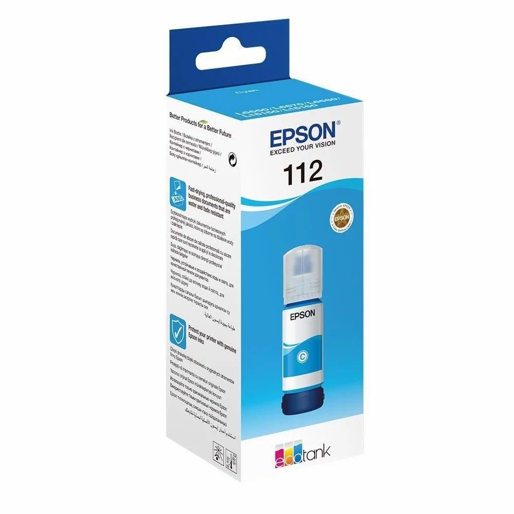 Epson 112 C13T06C24A Mavi Mürekkep Kartuşu (Orjinal)