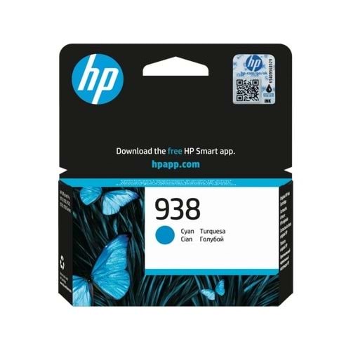 HP 938 Mavi Mürekkep Kartuş 4S6X5PE