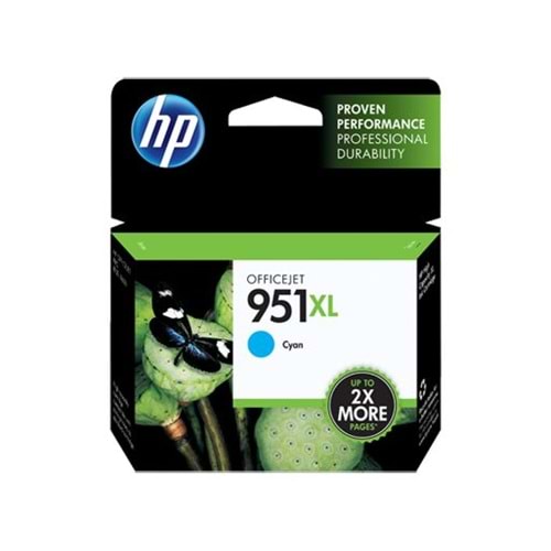 HP CN046AE (951XL) Mavi Mürekkep Kartuş