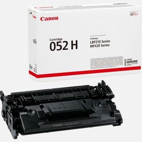 CANON CRG-052H BK SİYAH TONER