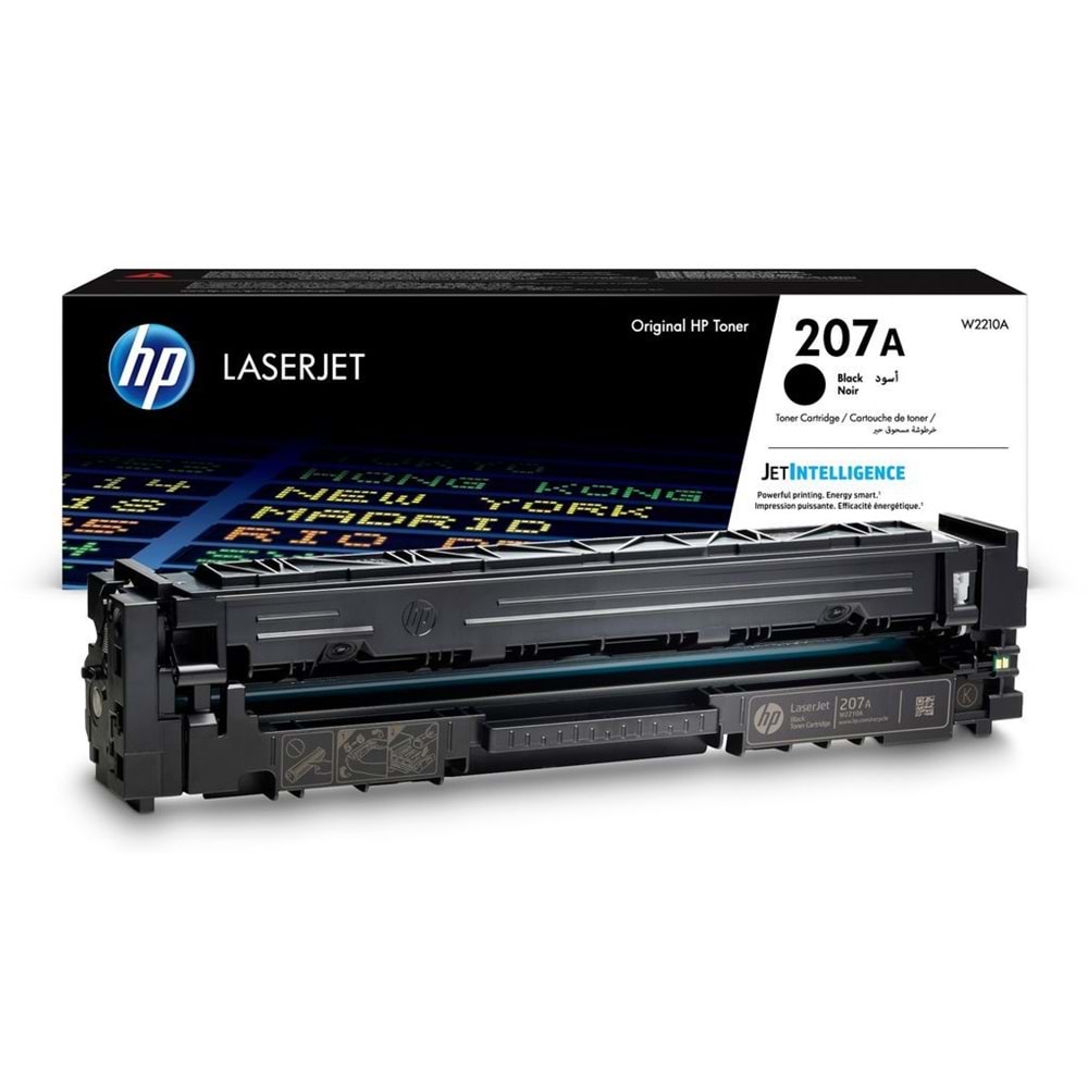 HP 207a siyah orijinal laserjet toner