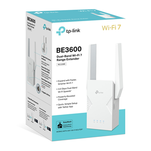 TP-LINK RE225BE WIFI7 BE3600 Menzil Genişletici Priz Tip