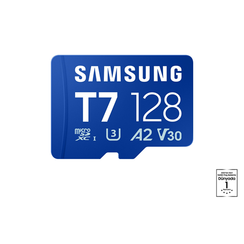 SAMSUNG 128GB T7 MB-MB128T/WW Endurance microSDXC Hafıza Kartı