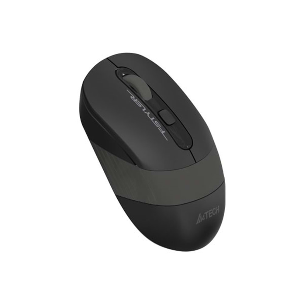 A4 TECH FG10S Kablosuz 2000dpi Sessiz Optic Siyah/Gri Mouse