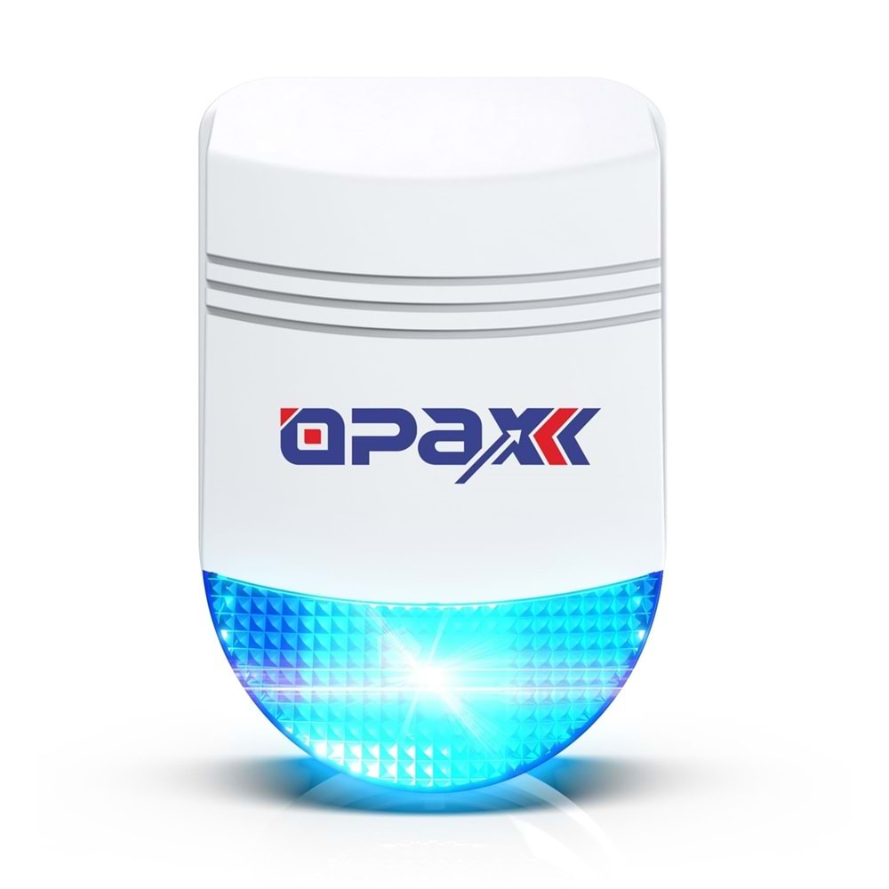 OPAX-2747+BGR-10+AKÜ GPRS&LAN ALARM PANELİ BGR-10 KABLOLU SİRENLİ FULL SET