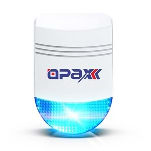 OPAX-2747+BGR-10+AKÜ GPRS&LAN ALARM PANELİ BGR-10 KABLOLU SİRENLİ FULL SET