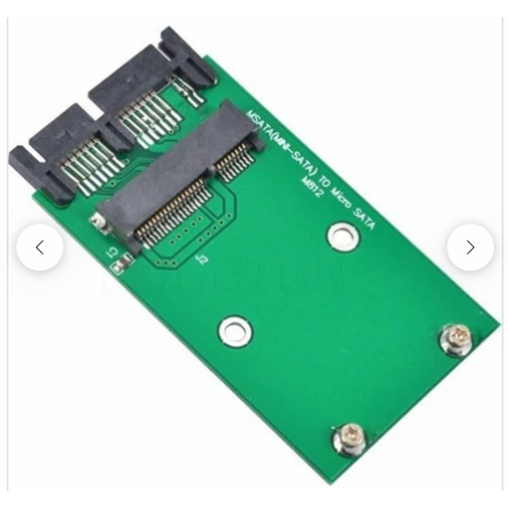 Alfais 4668 Msata (Mini Sata) To Micro Sata Çevirici Dönüştürücü Kart