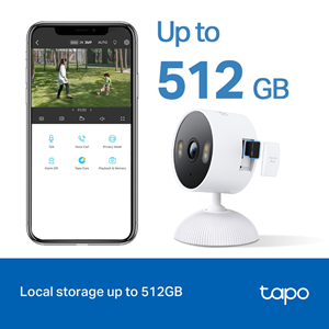 TP-LINK 3MP Küp 3MM WIFI Kablosuz IP Kamera TAPO-C113