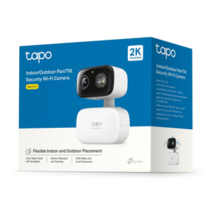 TP-LINK 3MP 4MM WIFI Kablosuz Pan/Tilt İç-Dış Mekan IP Kamera TAPO C216