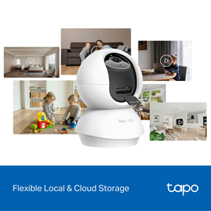 TP-LINK 8MP 4MM WIFI Kablosuz Pan/Tilt IP Kamera Tapo C250