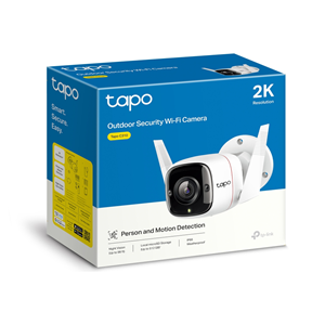 TP-LINK 3MP Bullet 3.9MM Wıfı Kablosuz IP Kamera Tapo C310