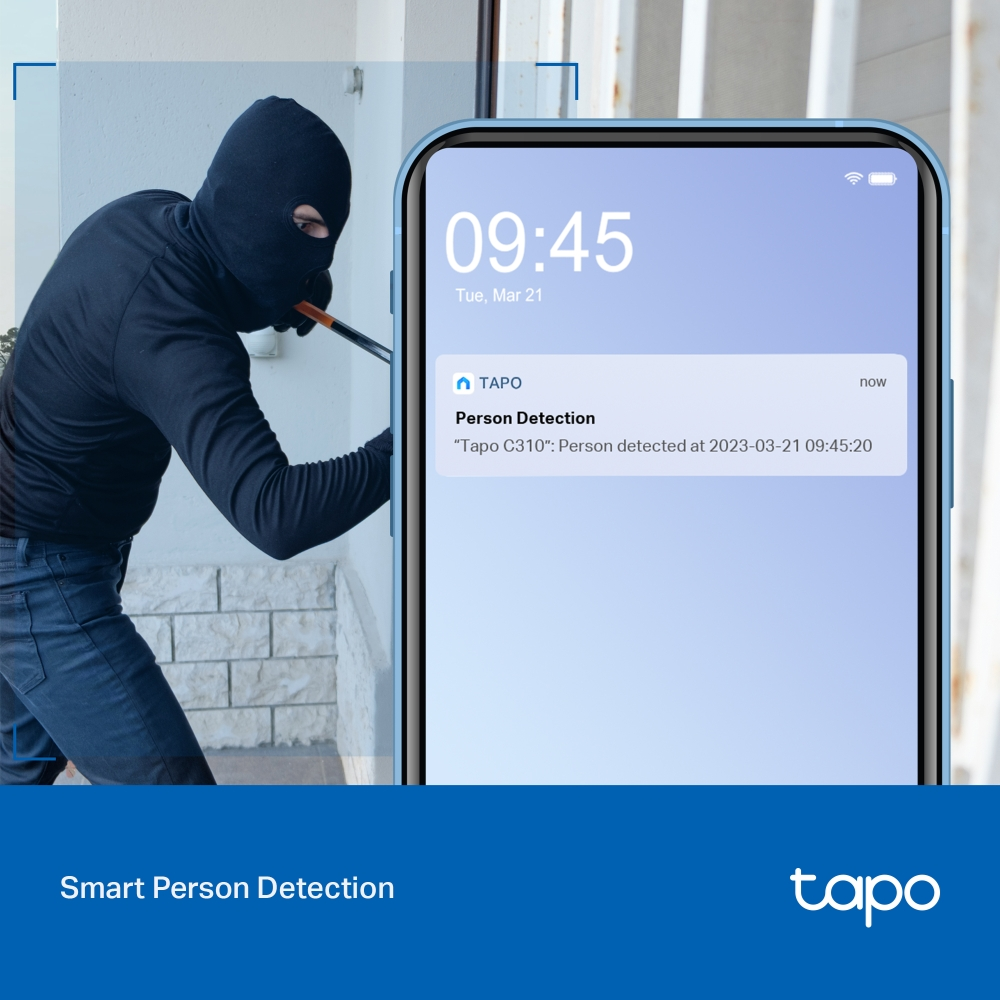 TP-LINK 3MP Bullet 3.9MM Wıfı Kablosuz IP Kamera Tapo C310