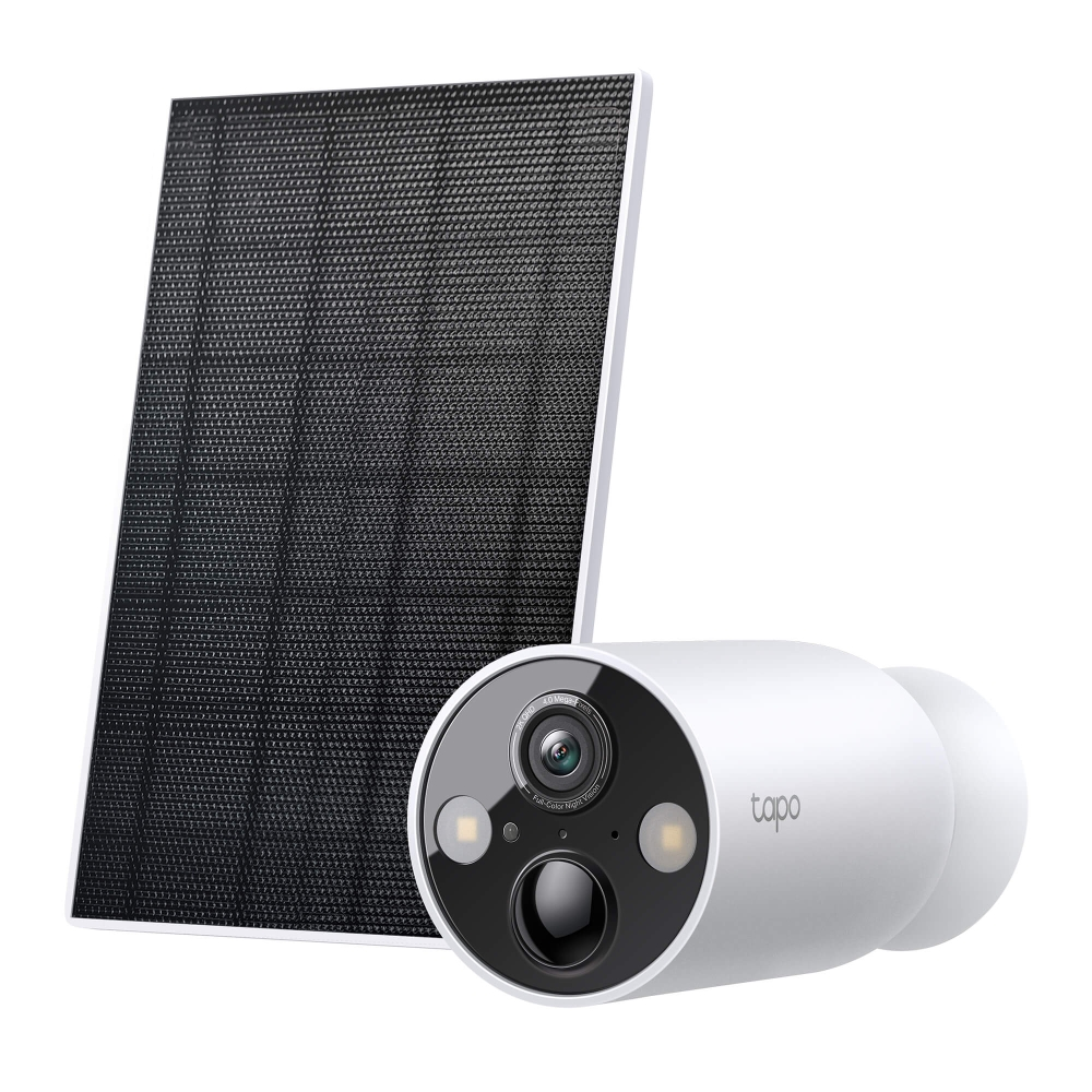 TP-LINK 4MP Bullet 10000mAh Solar Panel 150° AI IP66 Bataryalı Wıfı Kablosuz IP Kamera Tapo C425 Kit