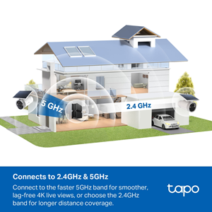 TP-LINK 8MP Bullet 3MM WIFI Kablosuz Güneş Panelli Pilli IP Kamera TAPO-C465