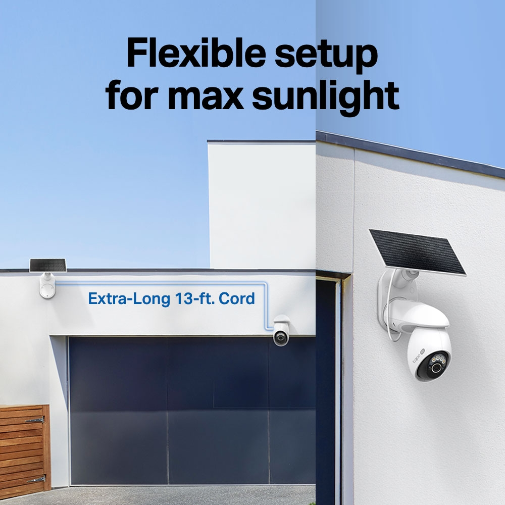 TP-LINK 8MP 4MM Wıfı Kablosuz 360° Pan/Tilt 10000mAh IP Solar Kamera