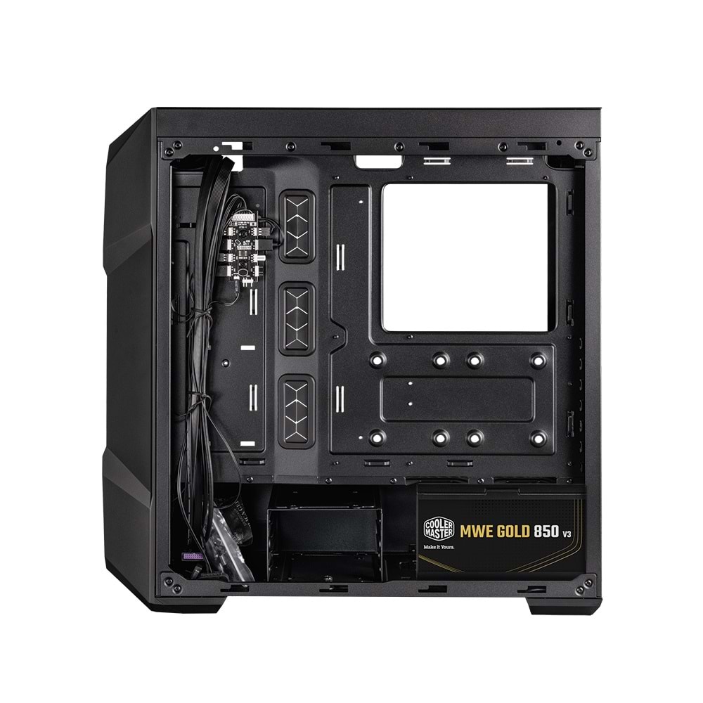 COOLERMASTER 850W 80+ GOLD TD500 V2 TG TD500V2-KGNN85-STU 4-ARGB Fanlı Gaming EATX PC Kasası
