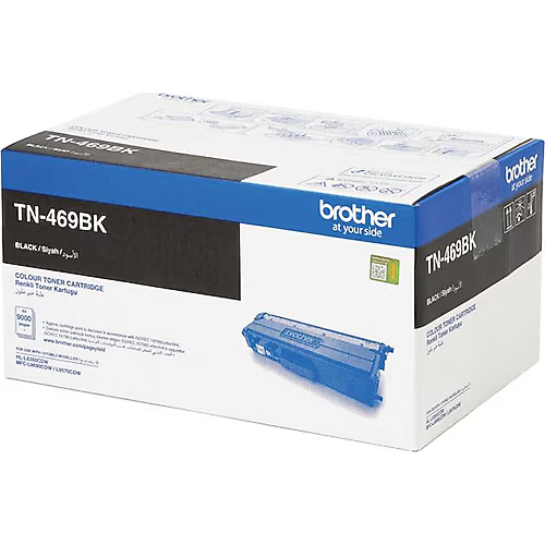 BROTHER TN-469BK Siyah Ultra Yüksek Kapasiteli Orijinal Toner Kartuşu (9.000 Sayfa)