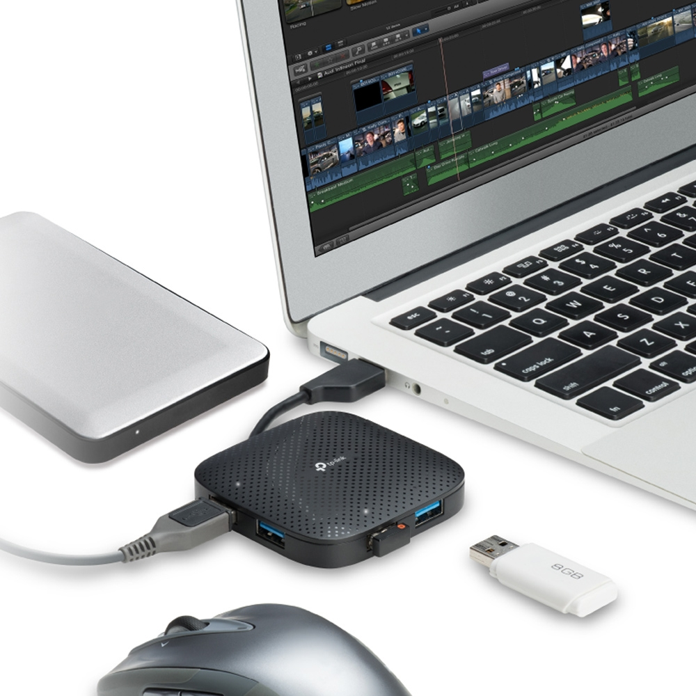 TP-LINK UH400 USB 3.0 4 Port 5Gbps Hub Çoklayıcı
