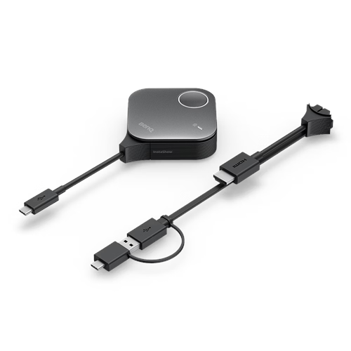 BENQ VS25 4K Ultra HD Type-C & HDMI Tak-Çalıştır (Plug-Play) Kablosuz WiFi Görüntü ve Ses Aktarım Sunum Cihazı