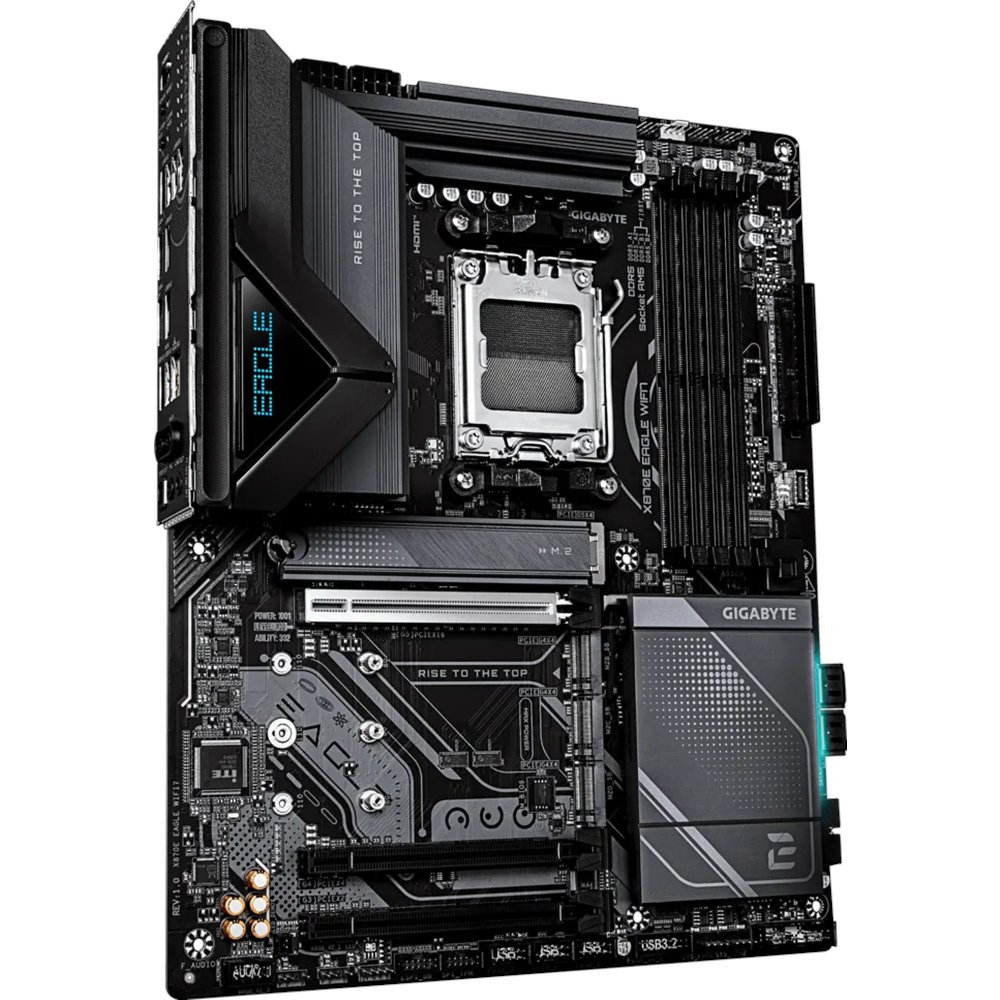 GIGABYTE X870E EAGLE WIFI7 DDR5 HDMI-DP TYPEC PCIE 5.0 AM5 ATX